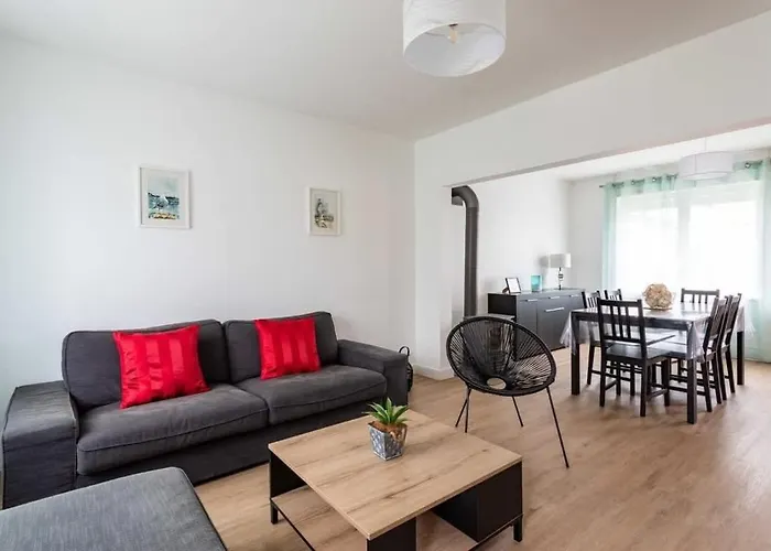 Les Amarres - Maison Familiale 3 Chambres - Jardin